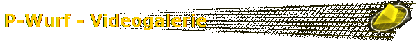 P-Wurf - Videogalerie