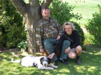 Frauchen, Herrchen und ich